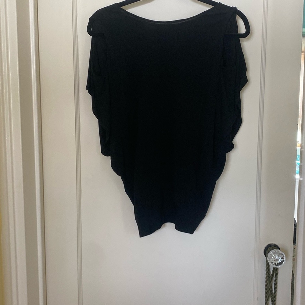 Zero + Maria Cornejo Black Cold Shoulder